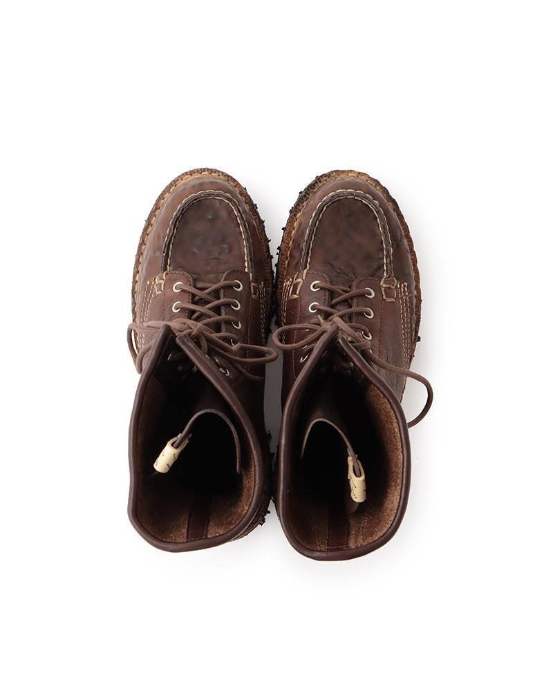 visvim SCOUT MOC BOOTS HI-FOLK DK.BROWN outlook