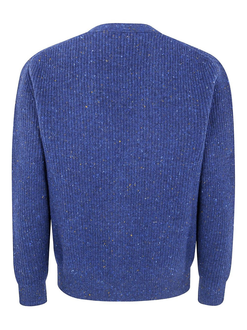 LARDINI ribbed wool cardigan outlook