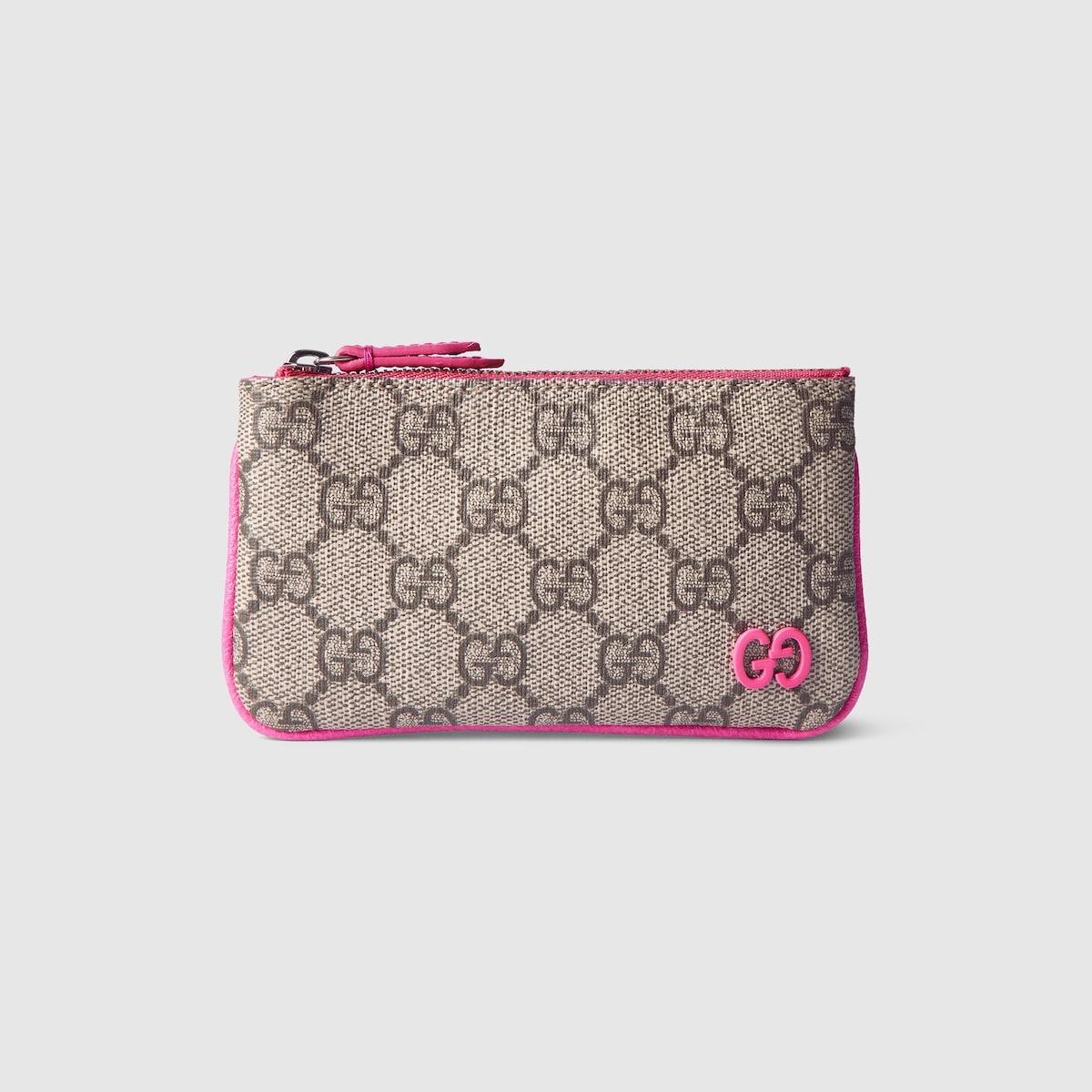 Bi-color zip key case - 4