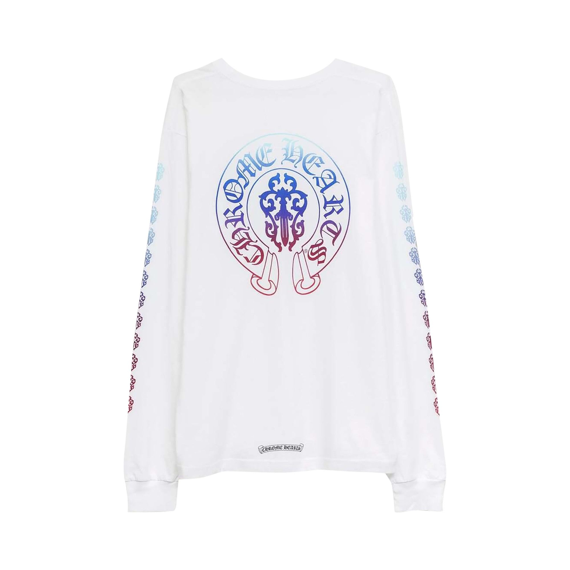Chrome Hearts Gradient Motif Long-Sleeve 'White' - 2
