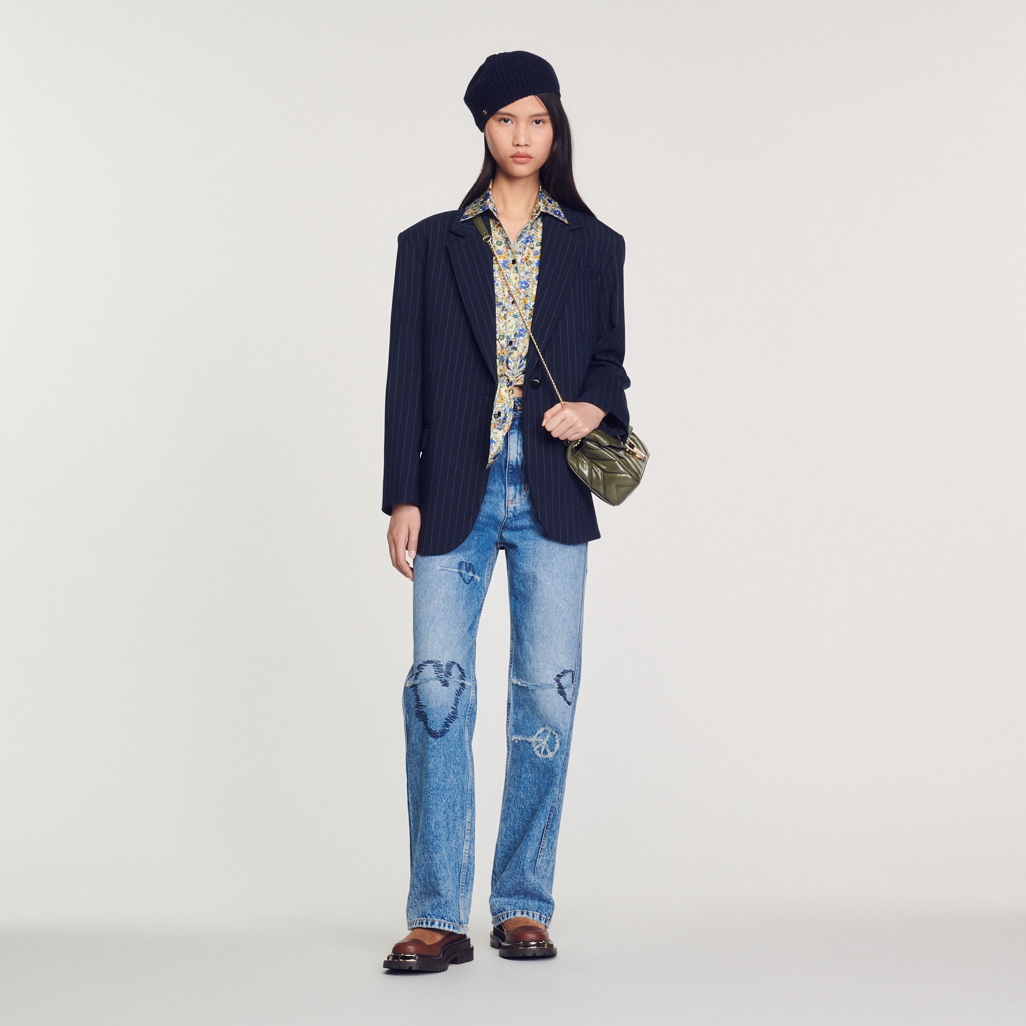 Striped tailored jacket - 2