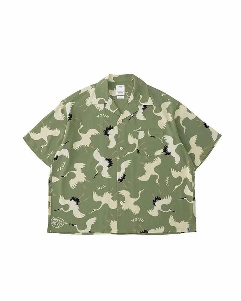 크로스비 SHIRT S/S HIKAKU LT. 녹색 - 1