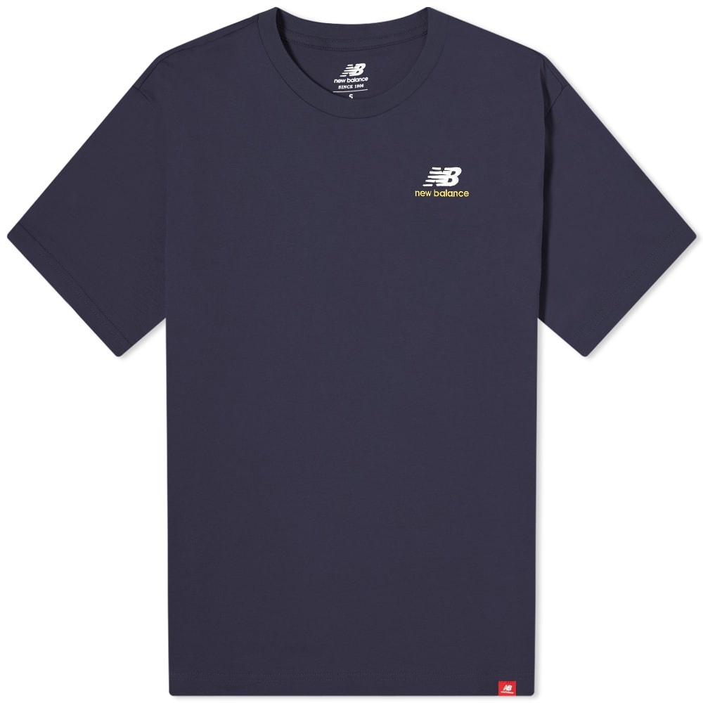 New Balance Essentials Embroidered Tee - 1