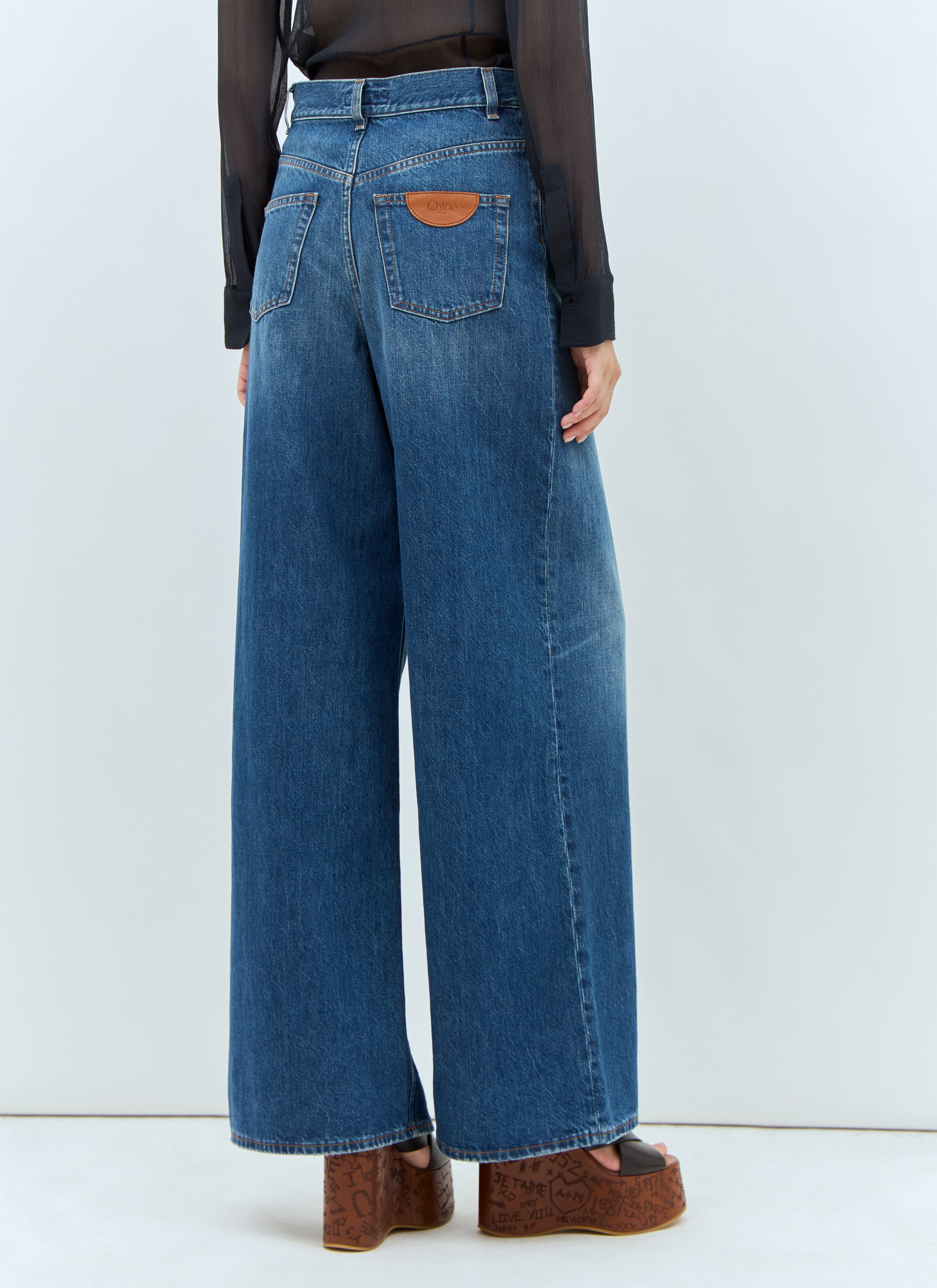 Chloé Women Wide-Leg Jeans - 3