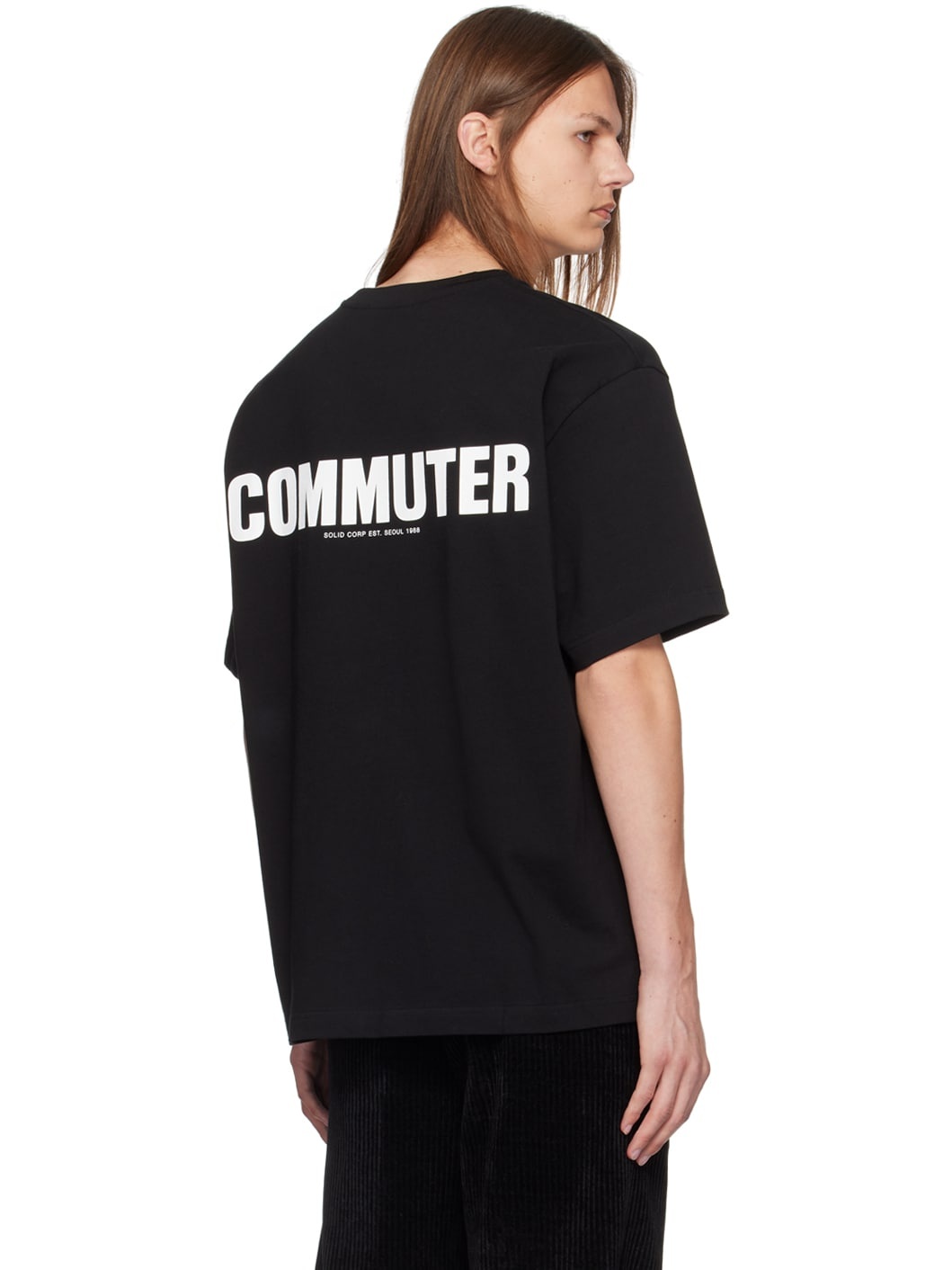 Black 'Commuter' T-Shirt - 3