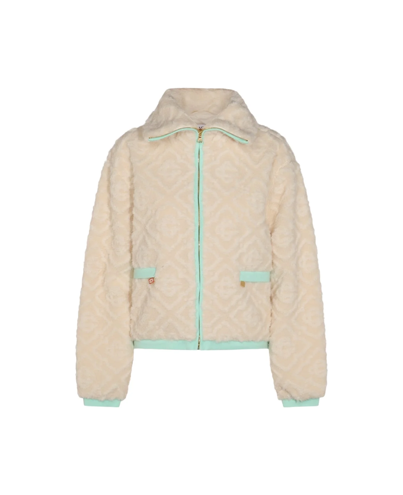 White Casual Jacket - 1