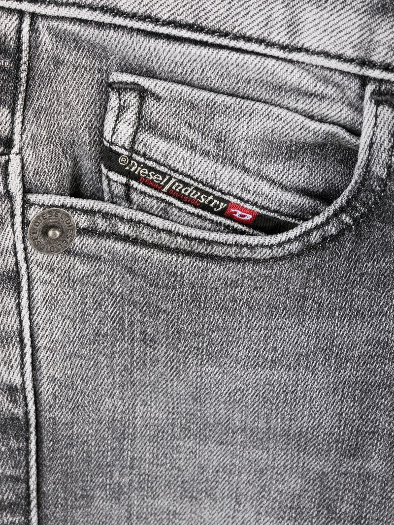 high-rise D-Jevel slim jeans 7