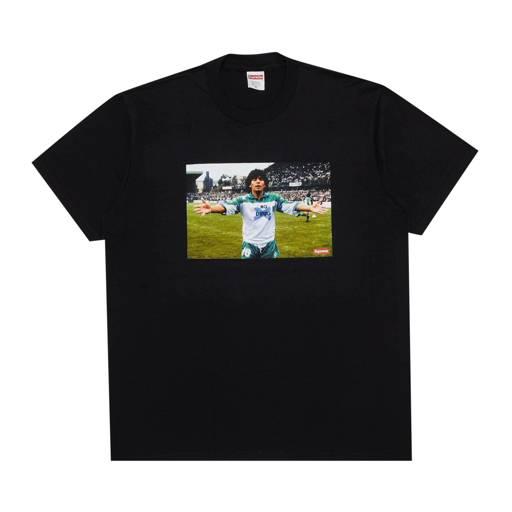 Supreme Maradona Tee 'Black' - 1