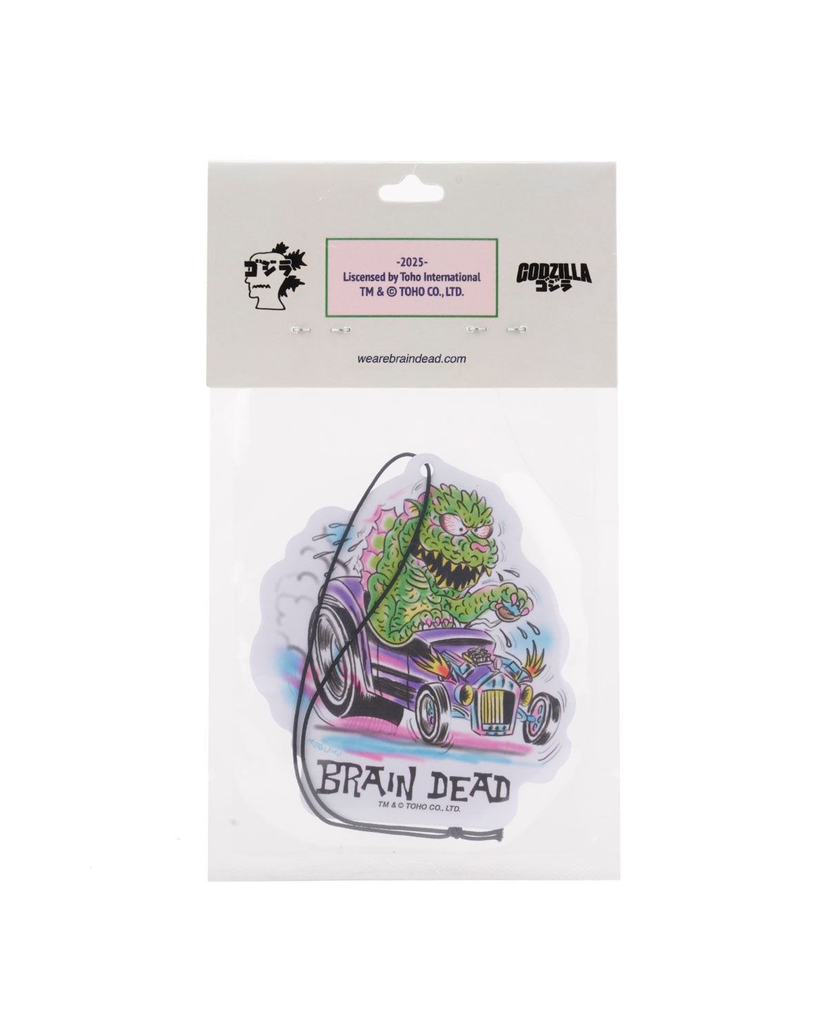 Brain Dead x Godzilla Kaiju Racing Team Air Freshener - Multi - 3