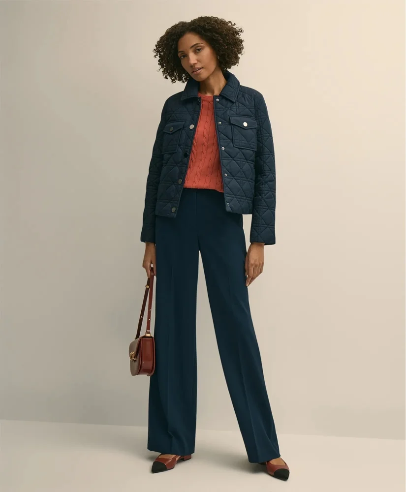 Water-Resistant Quilted Jacket - 1