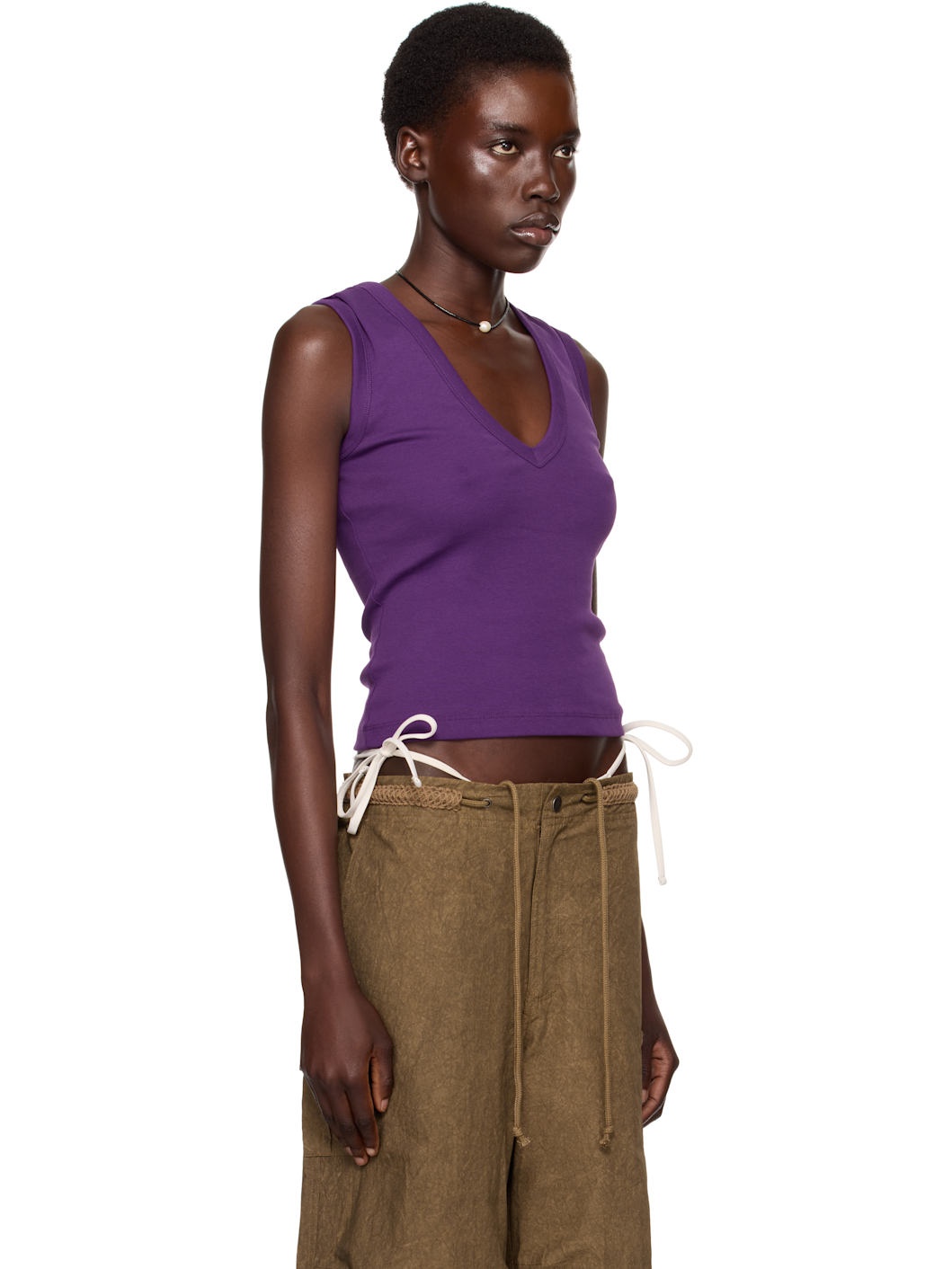 SSENSE Exclusive Purple Dewi Tank Top - 2