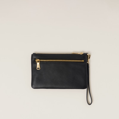 Miu Miu Leather pouch outlook