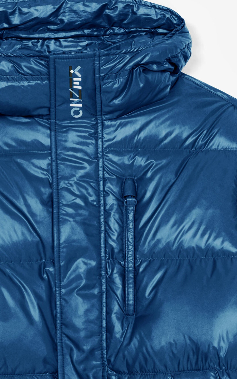 'The Winter Capsule' glossy down jacket 6