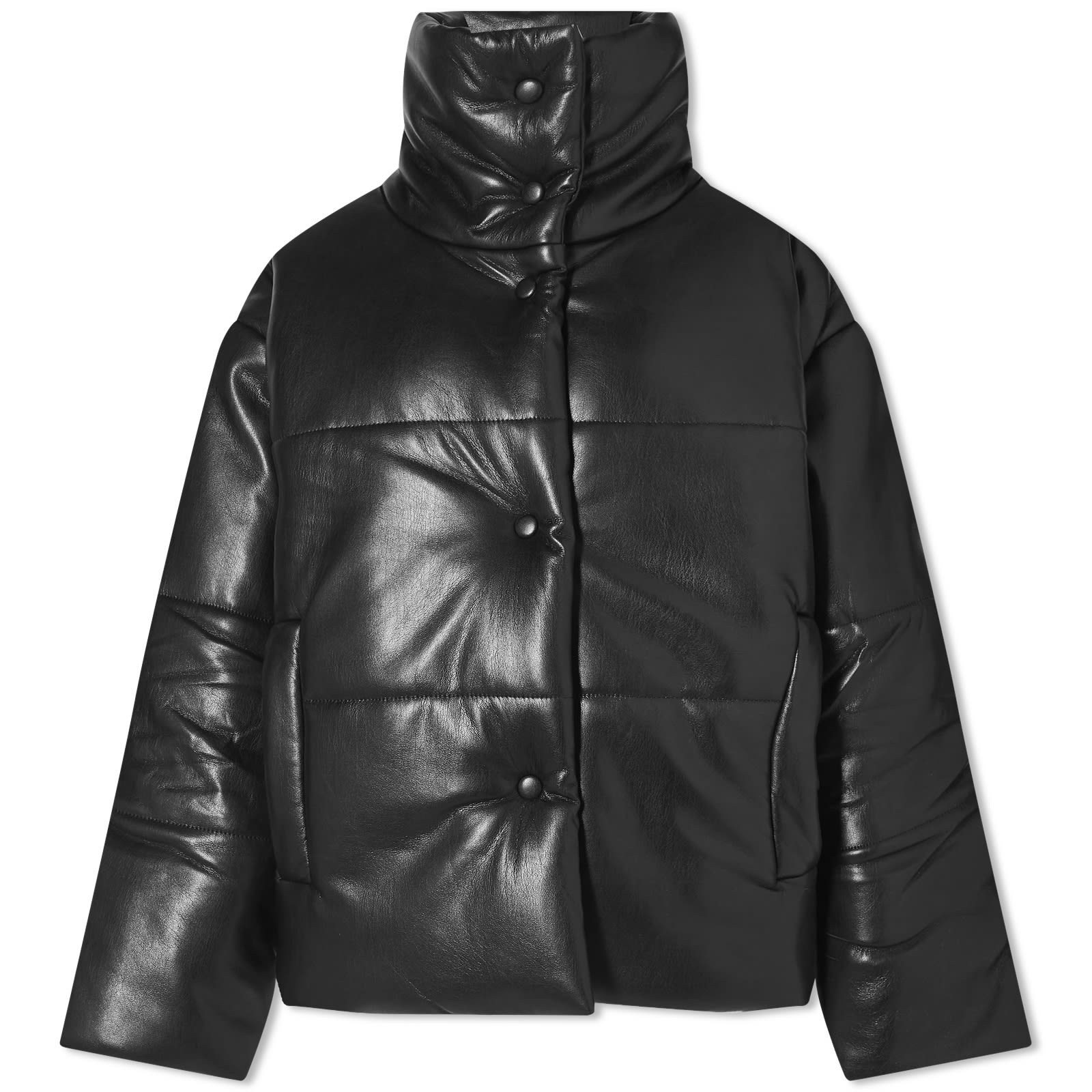 Nanushka Hide Leather Look Jacket - 1