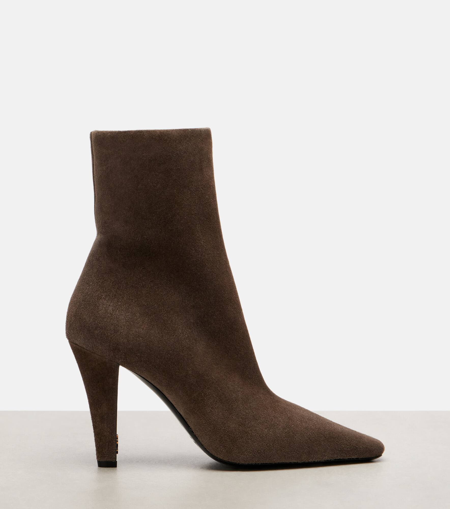 Jill 95 suede ankle boots - 4