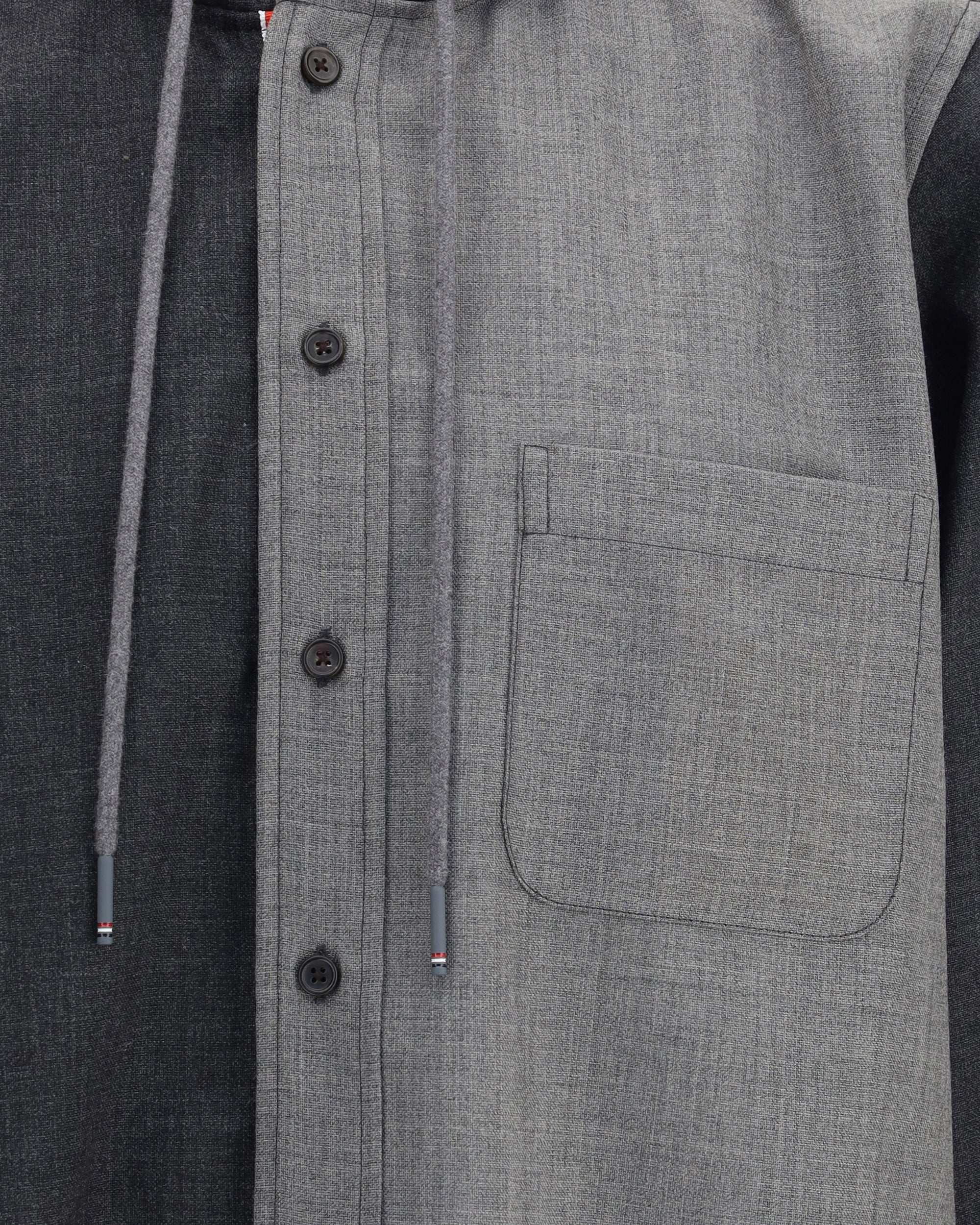 Hooded Shirt Jacket - 3