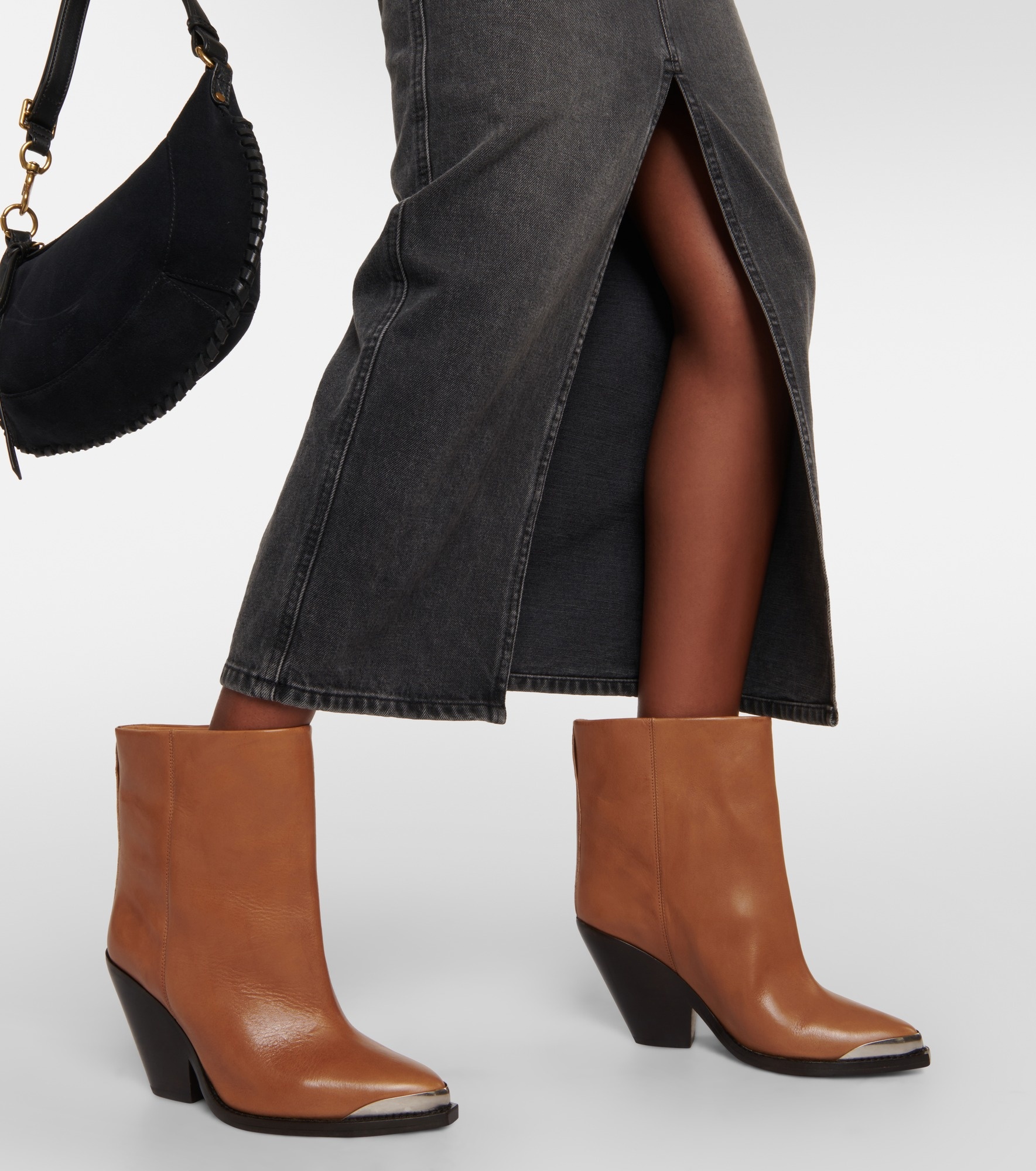 Ladel leather ankle boots - 4