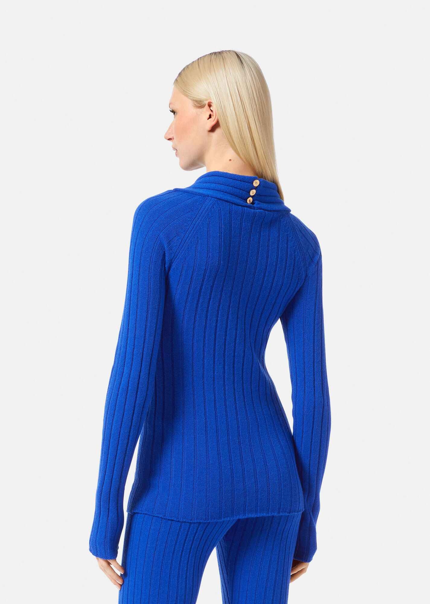 Ribbed Twisted Jumper - 4