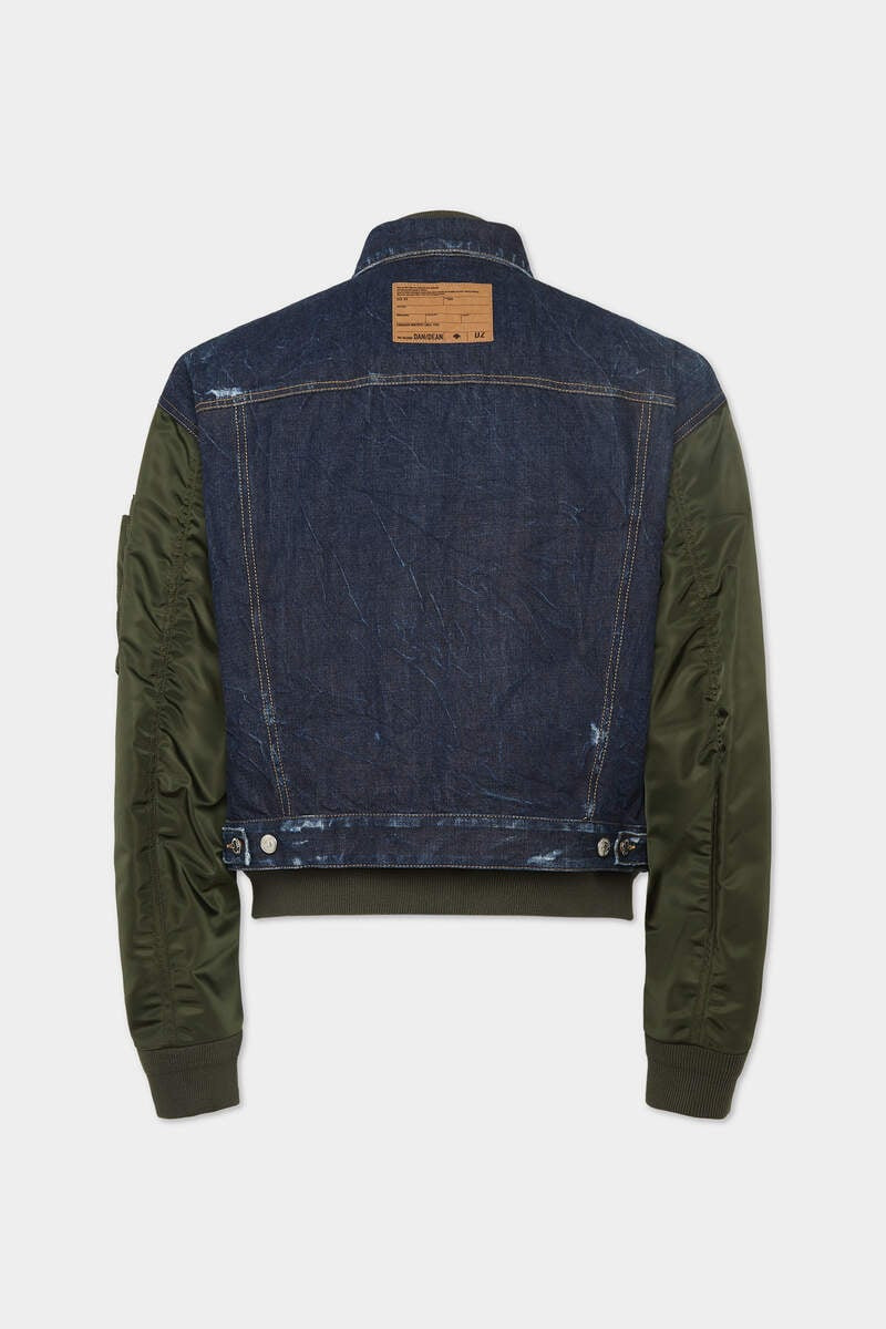 DSQUARED2 DARK INDIGO AVIATOR HYBRID BOMBER outlook