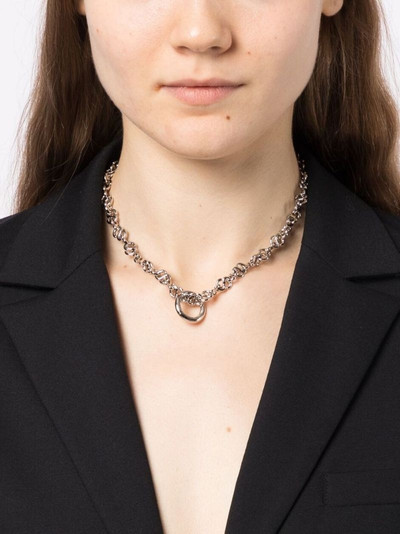 sacai S-link choker-chain necklace outlook