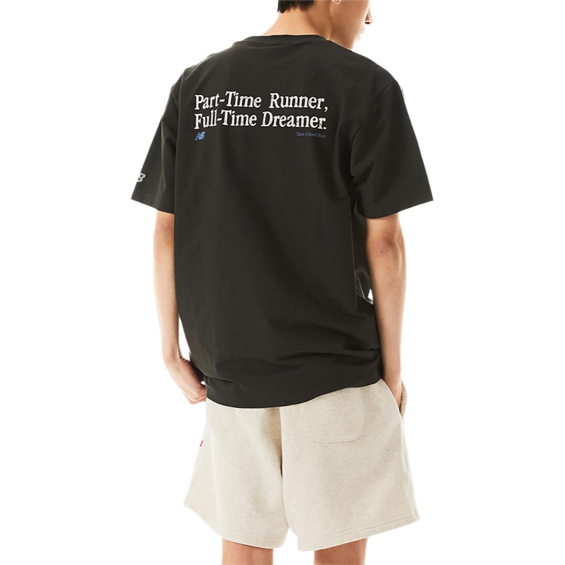 New Balance HyperSports Logo T-shirt 'Black' NEE25111-CHL - 4
