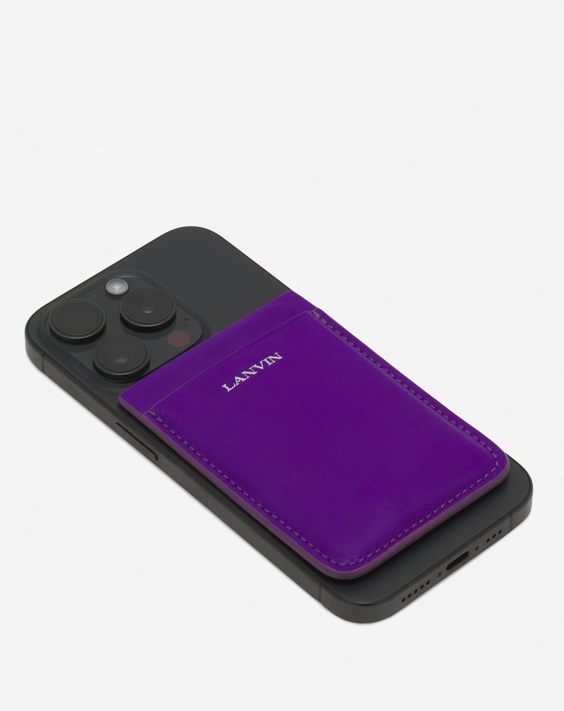 MAGNETIC LEATHER CARDHOLDER 4