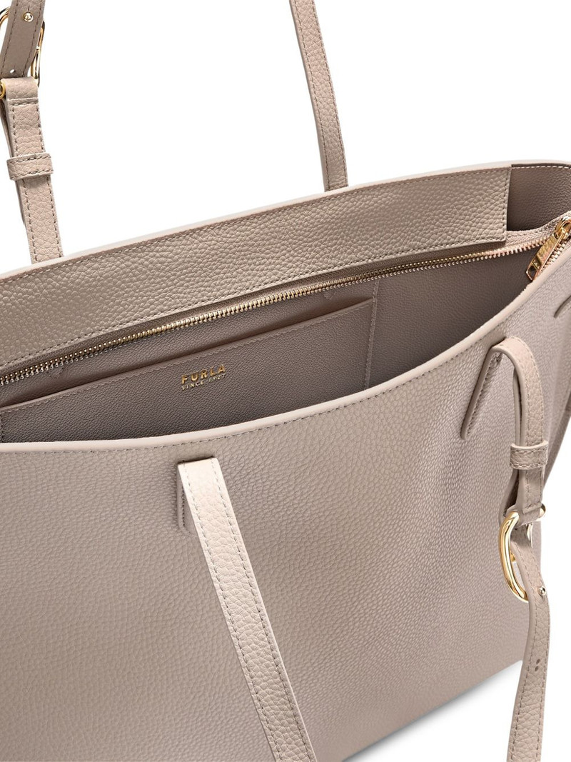 large Ava leather tote bag 3