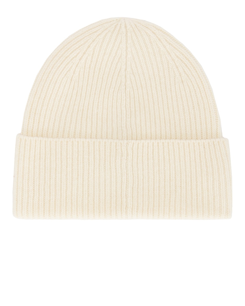 Ribbed Wool Beanie - 2