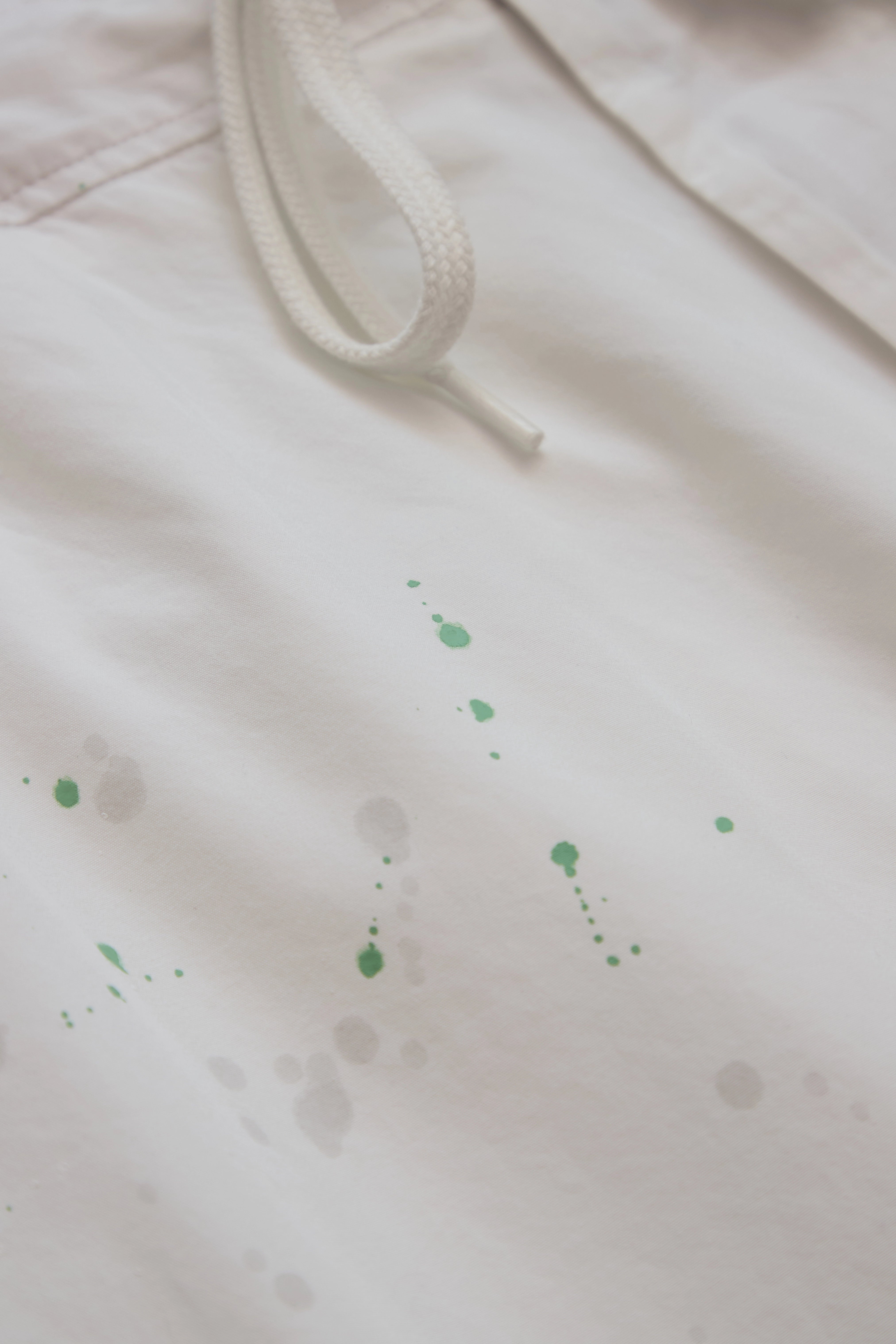 MM6 Maison Margiela Paint Splatter Cargo Pants White - 3