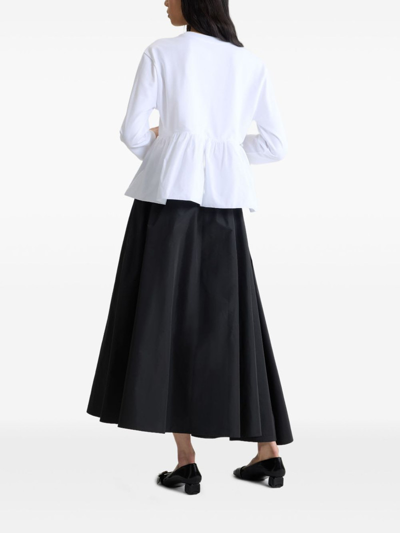 ruffle-hem T-shirt 3