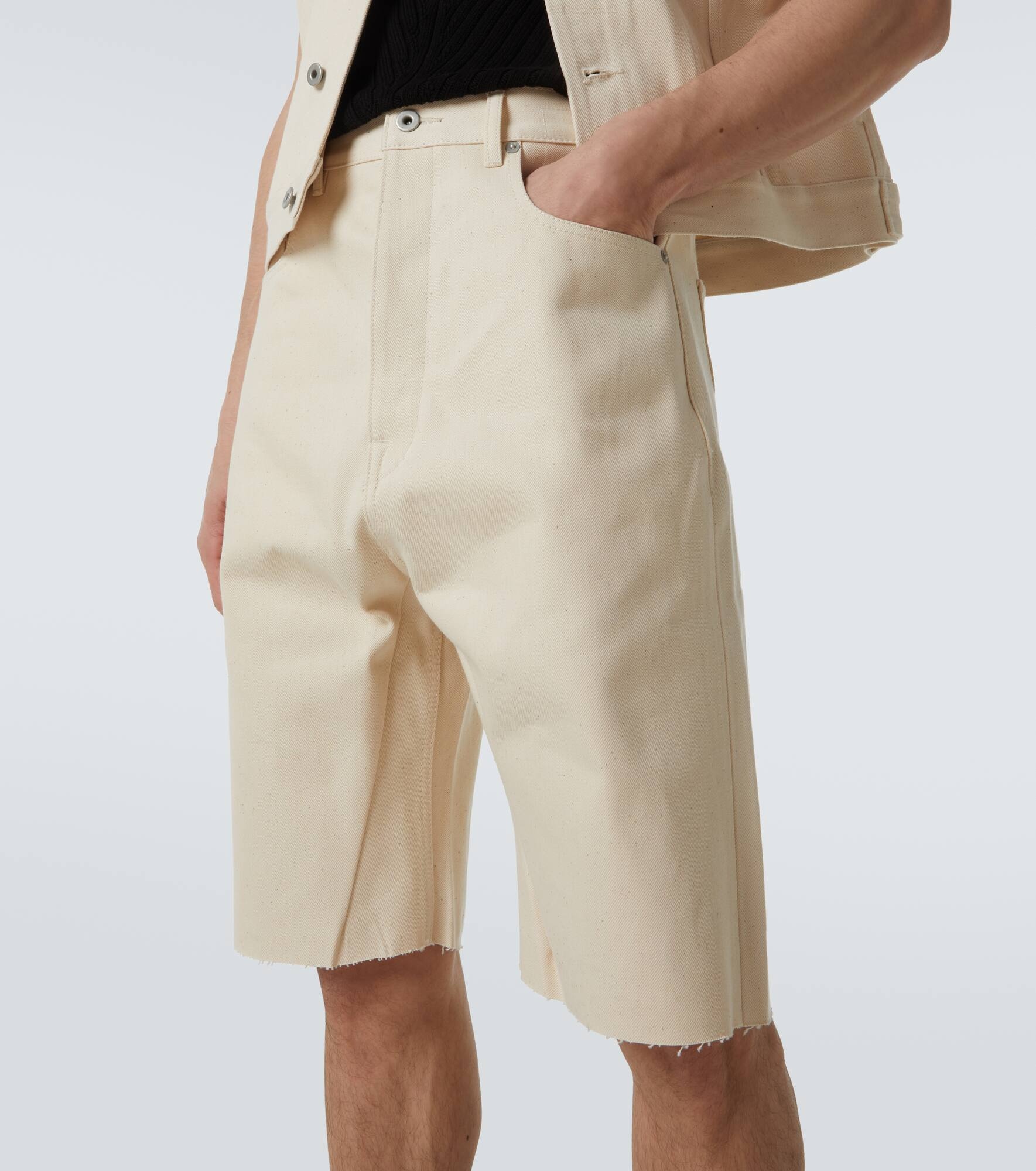 DRKSHDW denim shorts - 5