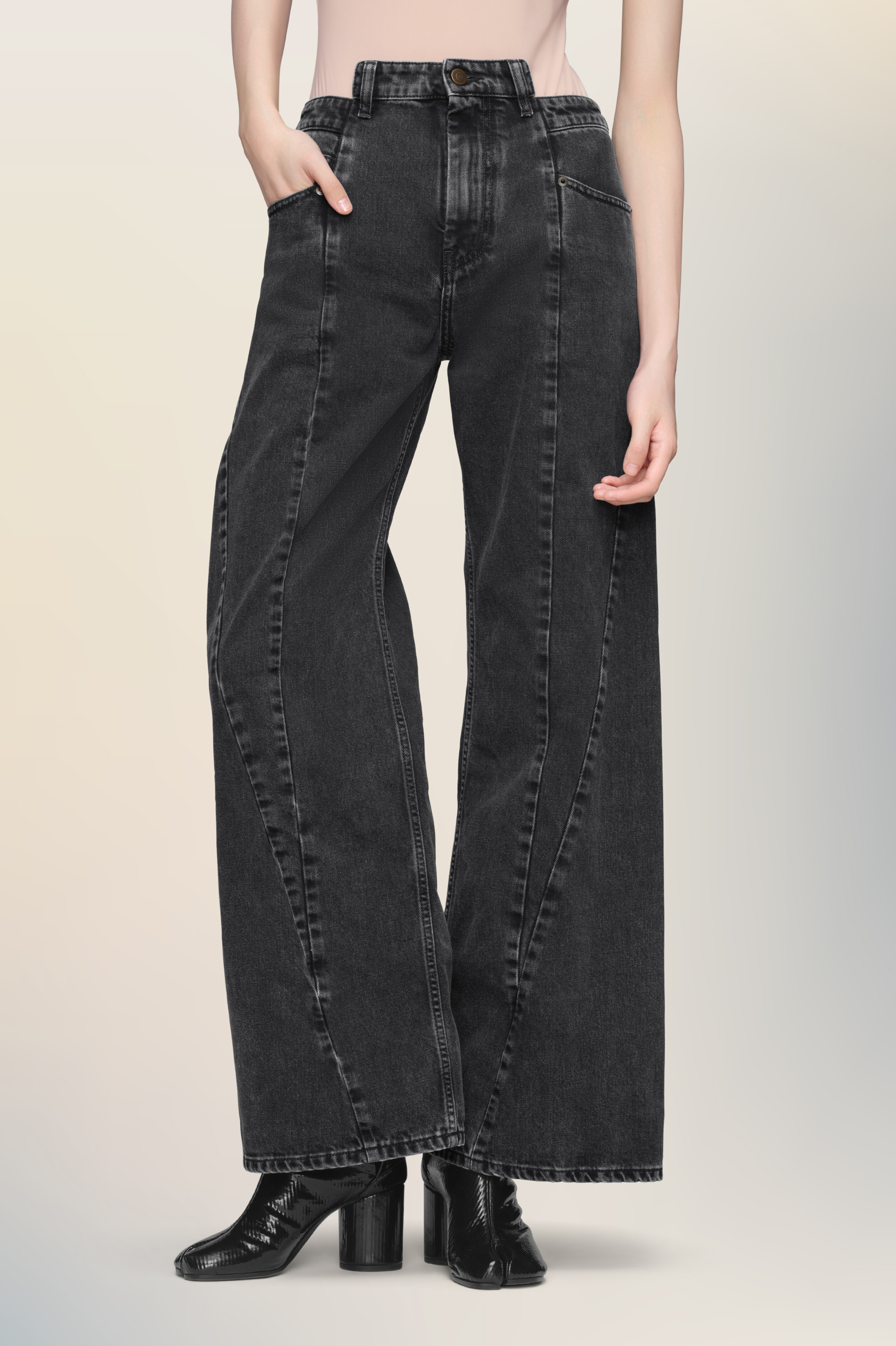 Cut-out jeans - 3