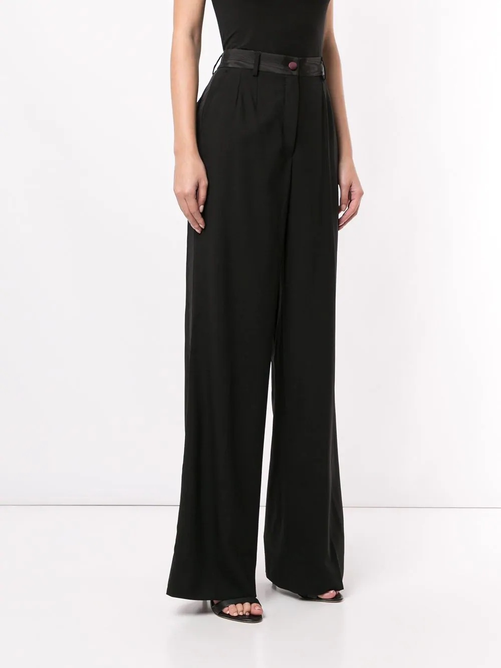 high-waist tailored trousers - 3