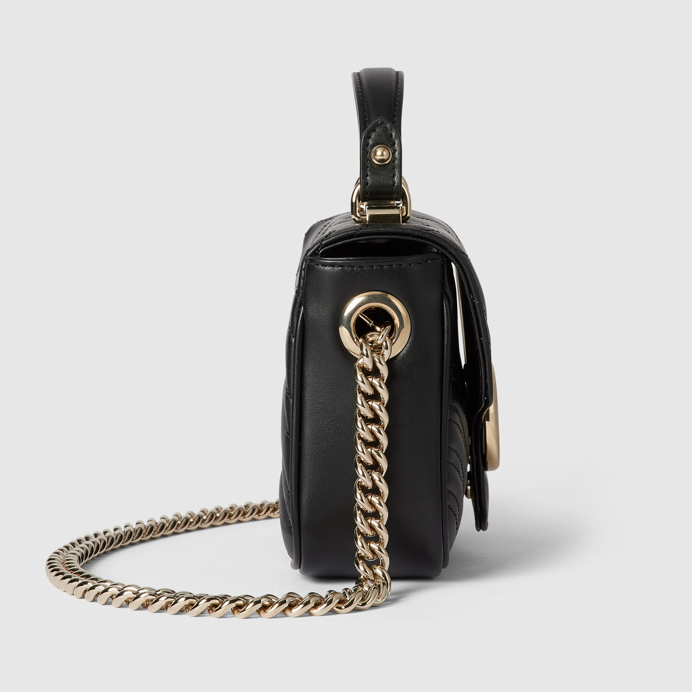 GG Marmont mini top handle bag - 7