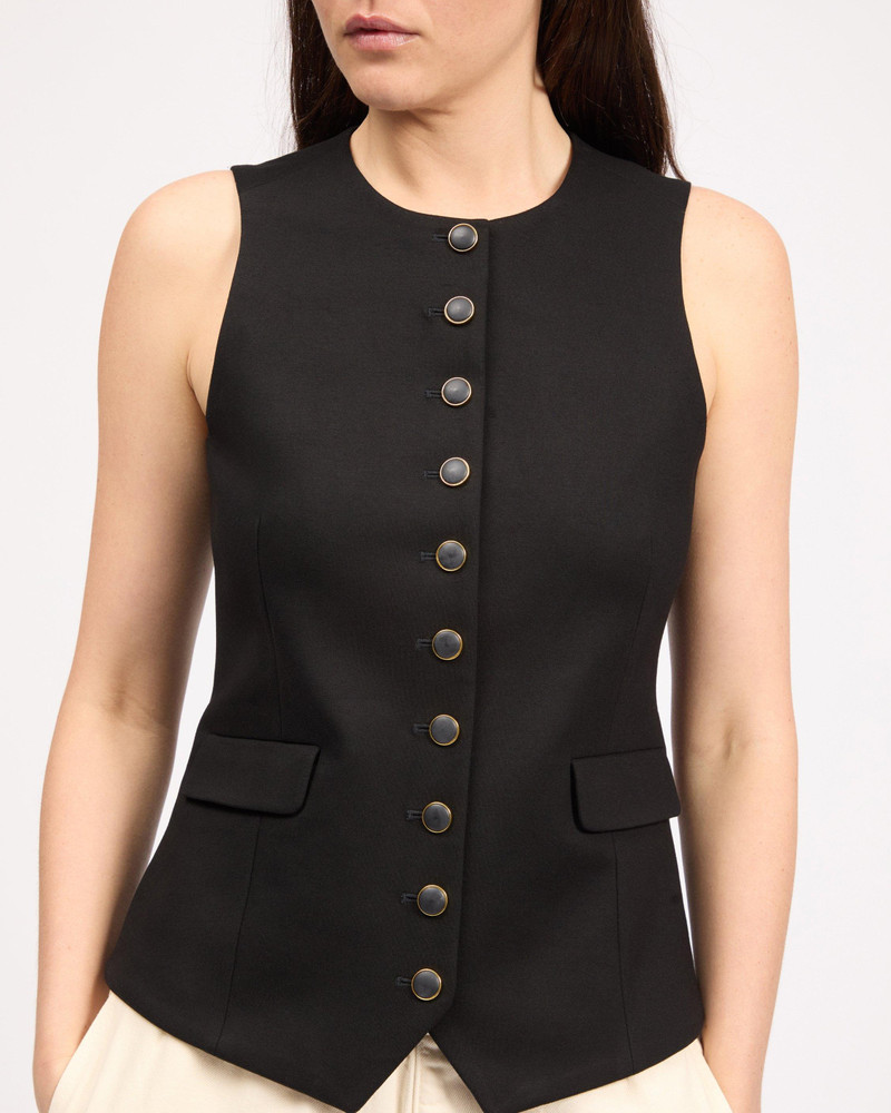 Iris Refine Knit Vest 1