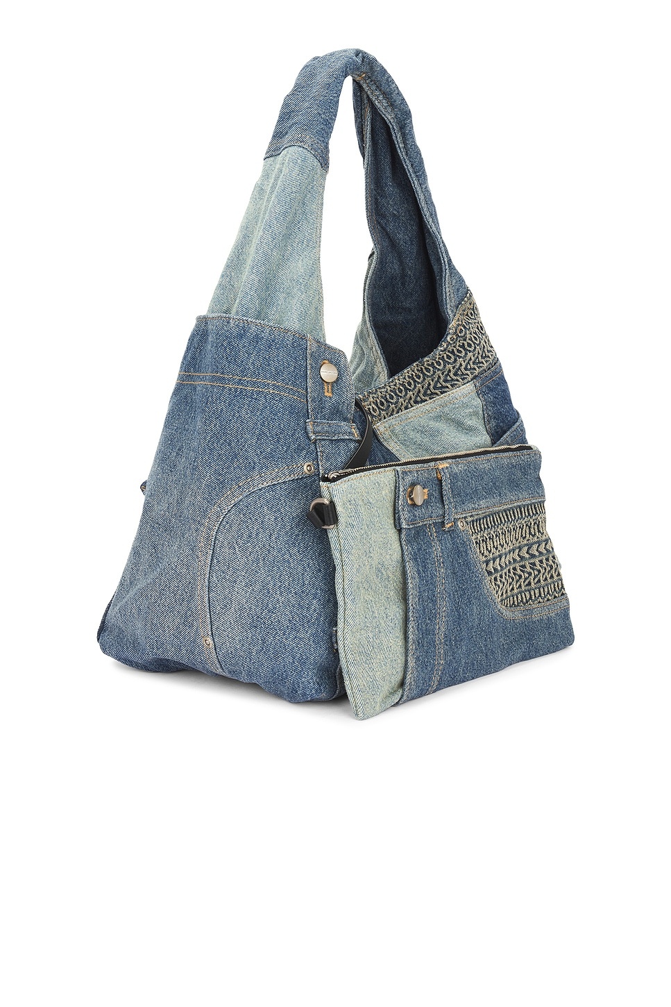 関税送料込 Marc Jacobs The Deconstructed Denim Sack Bagグ Marc Jacobs The Deconstructed Denim Sack Bag | Shopbop