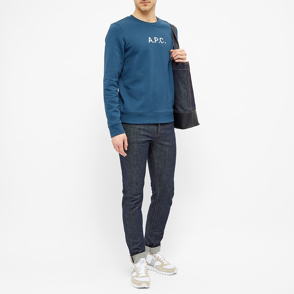 A.P.C. Stamp Logo Crew Sweat - 5