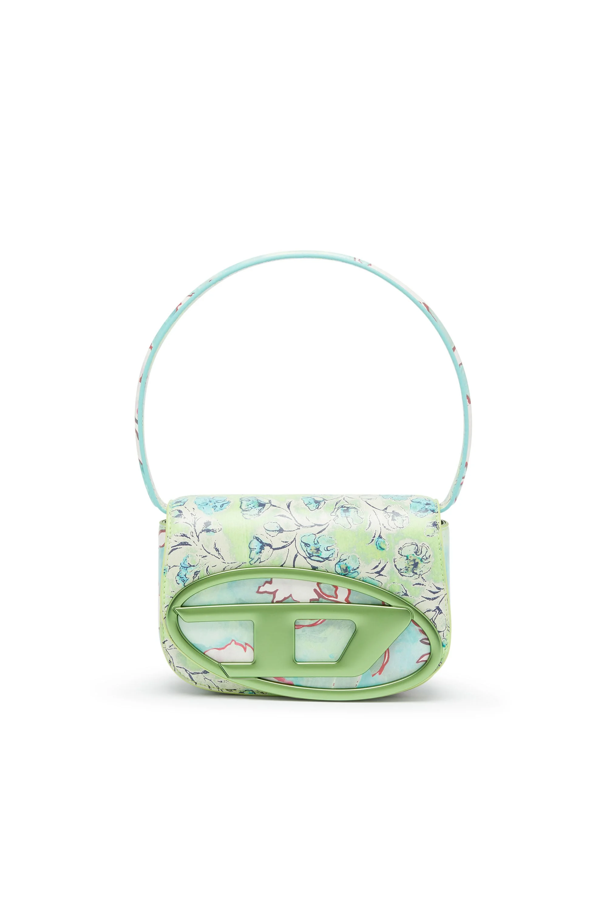 1DR-ICONIC SHOULDER BAG WITH FLORAL PRINT - 1