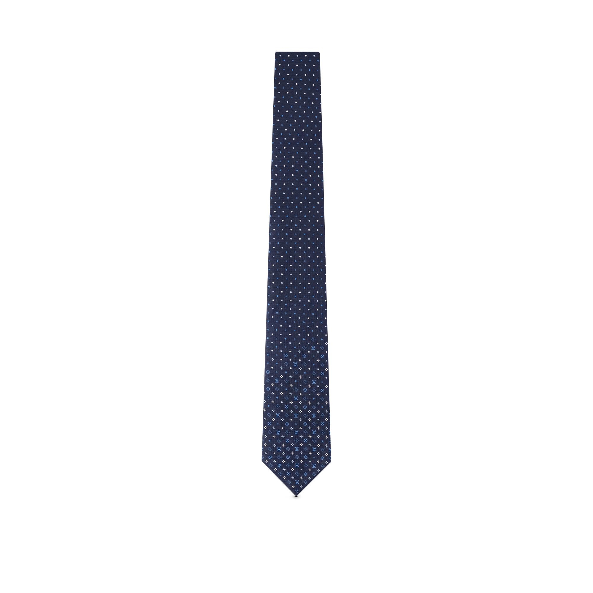 Monogram Gradient Dots Tie - 1