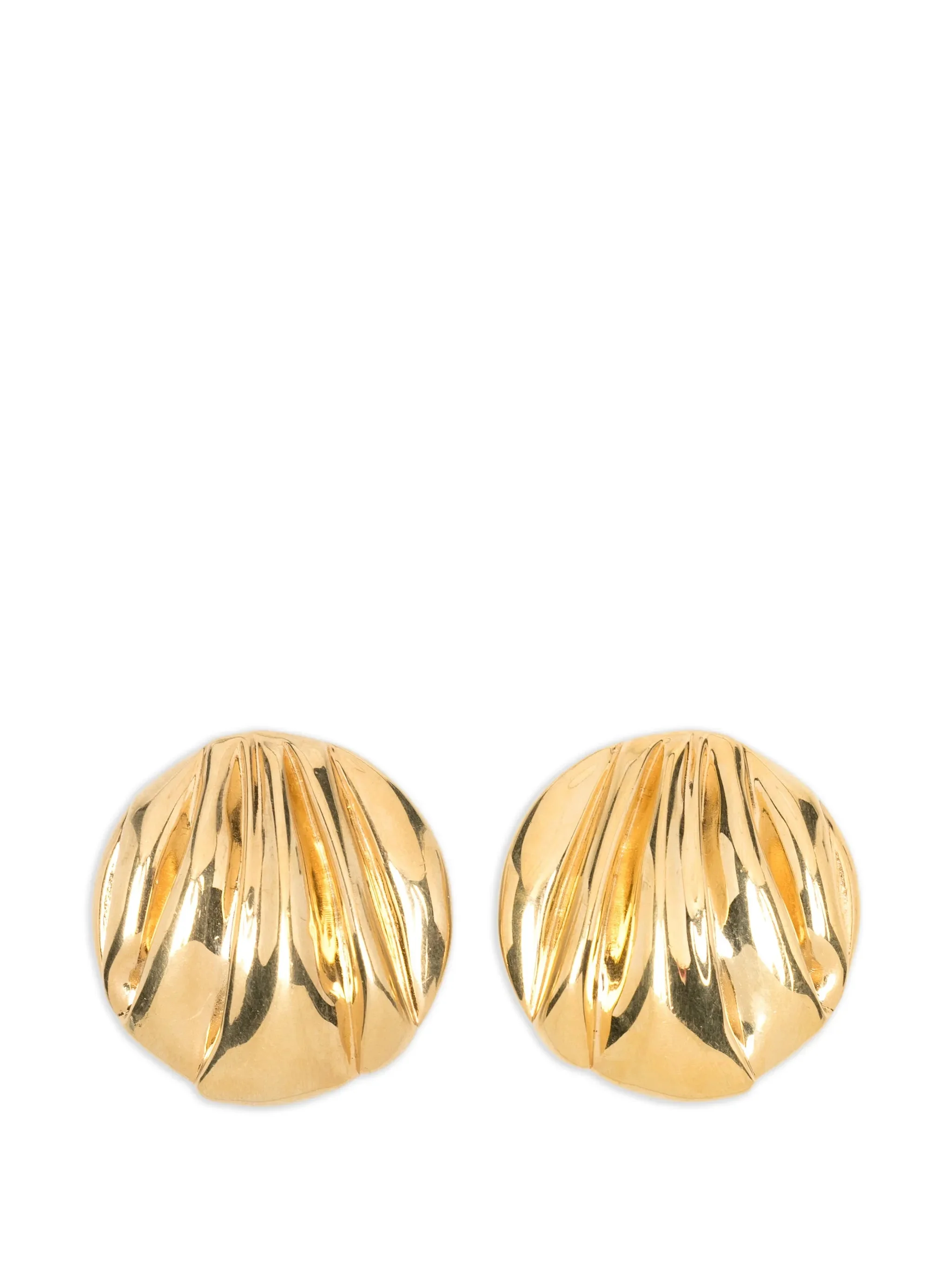 disc earrings - 1