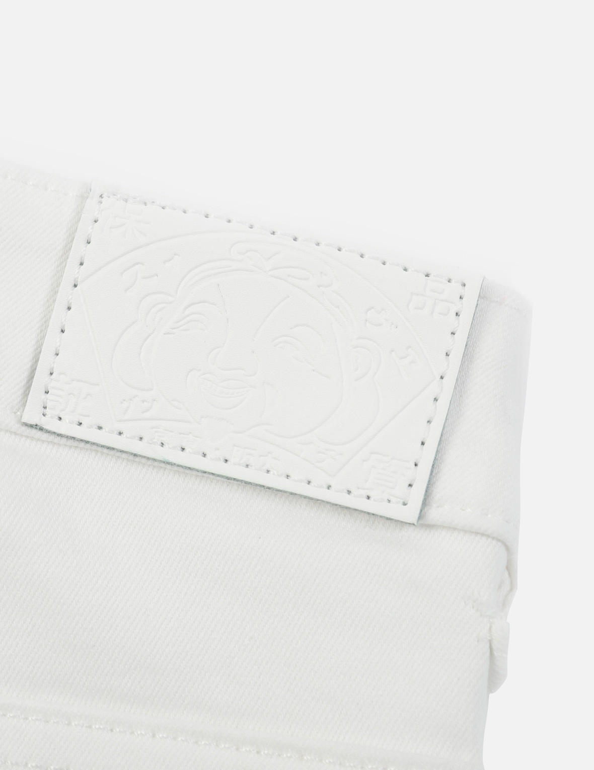 SEAGULL EMBOSSED SKINNY JEANS - 9