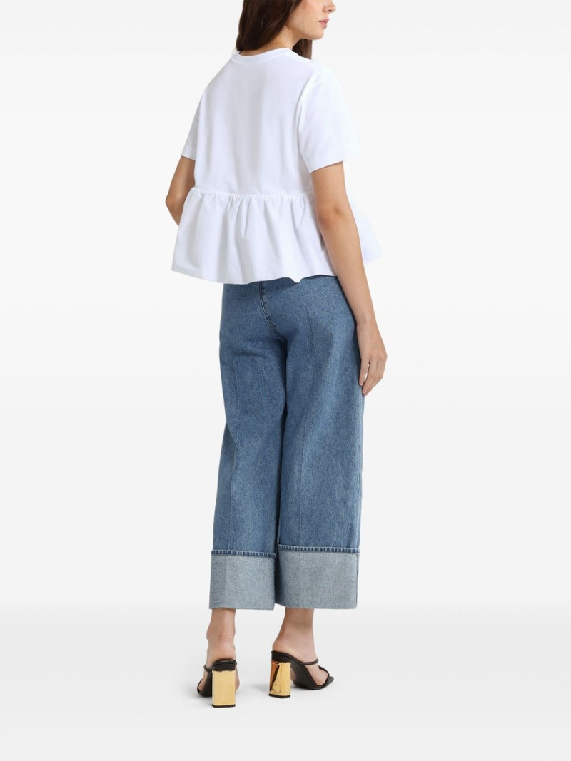 ruffle-hem T-shirt 3