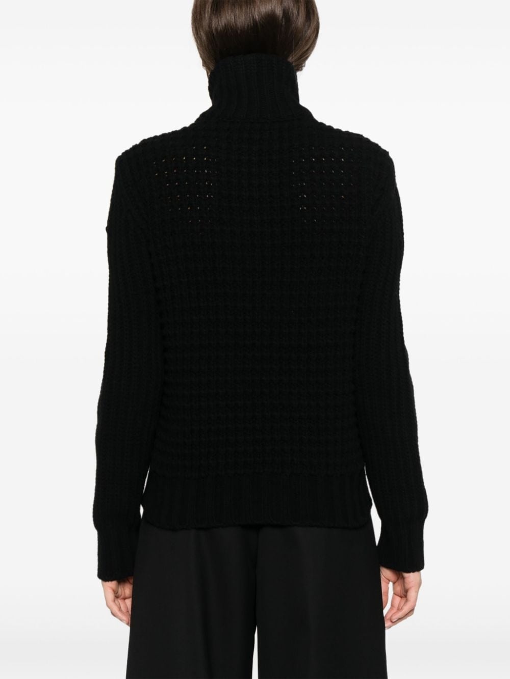 padded-panel cardigan - 4