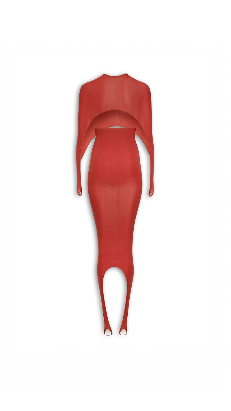 SECOND-SKIN TENSION DRESS 5