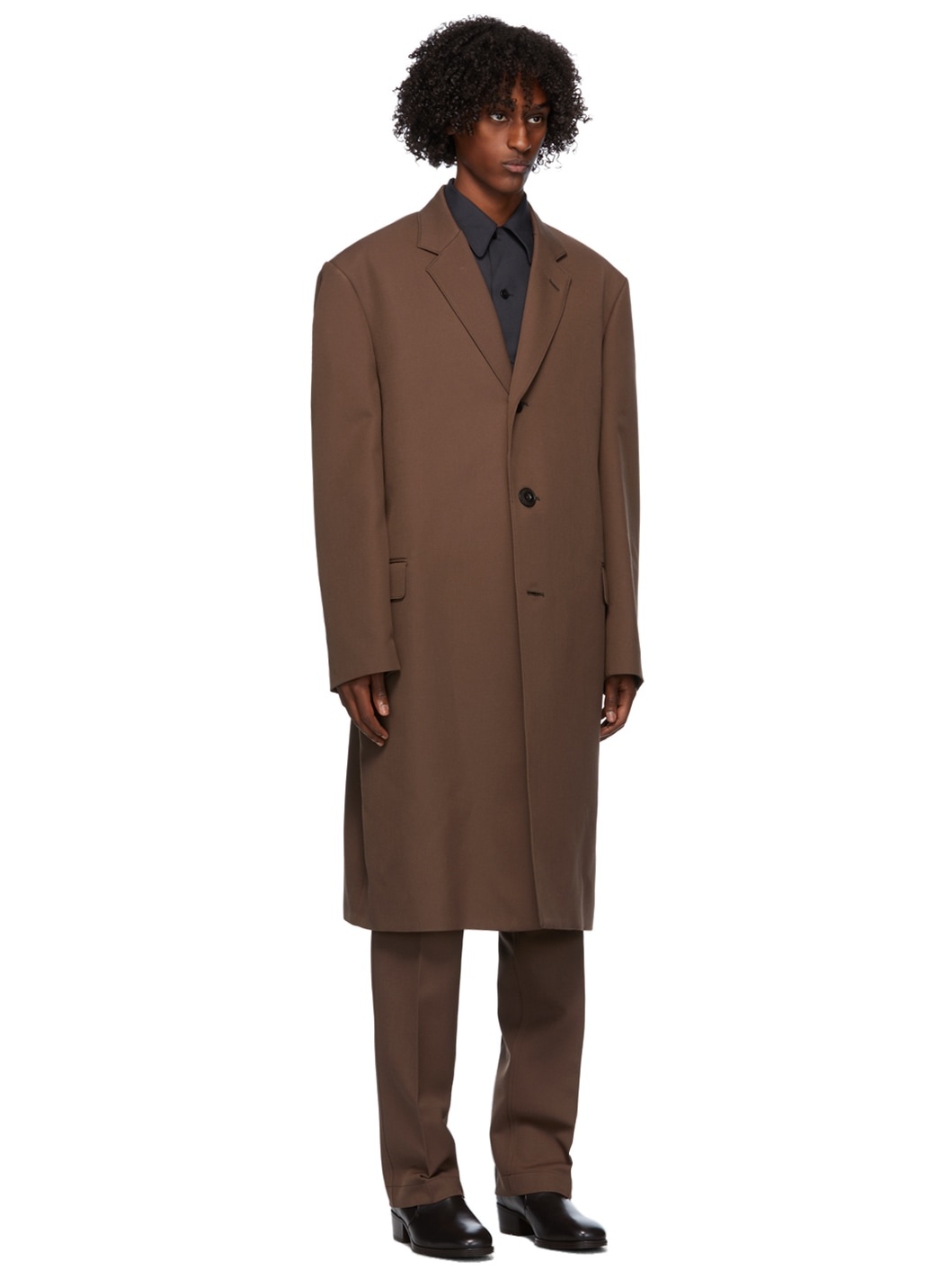 Brown Suit Coat - 2