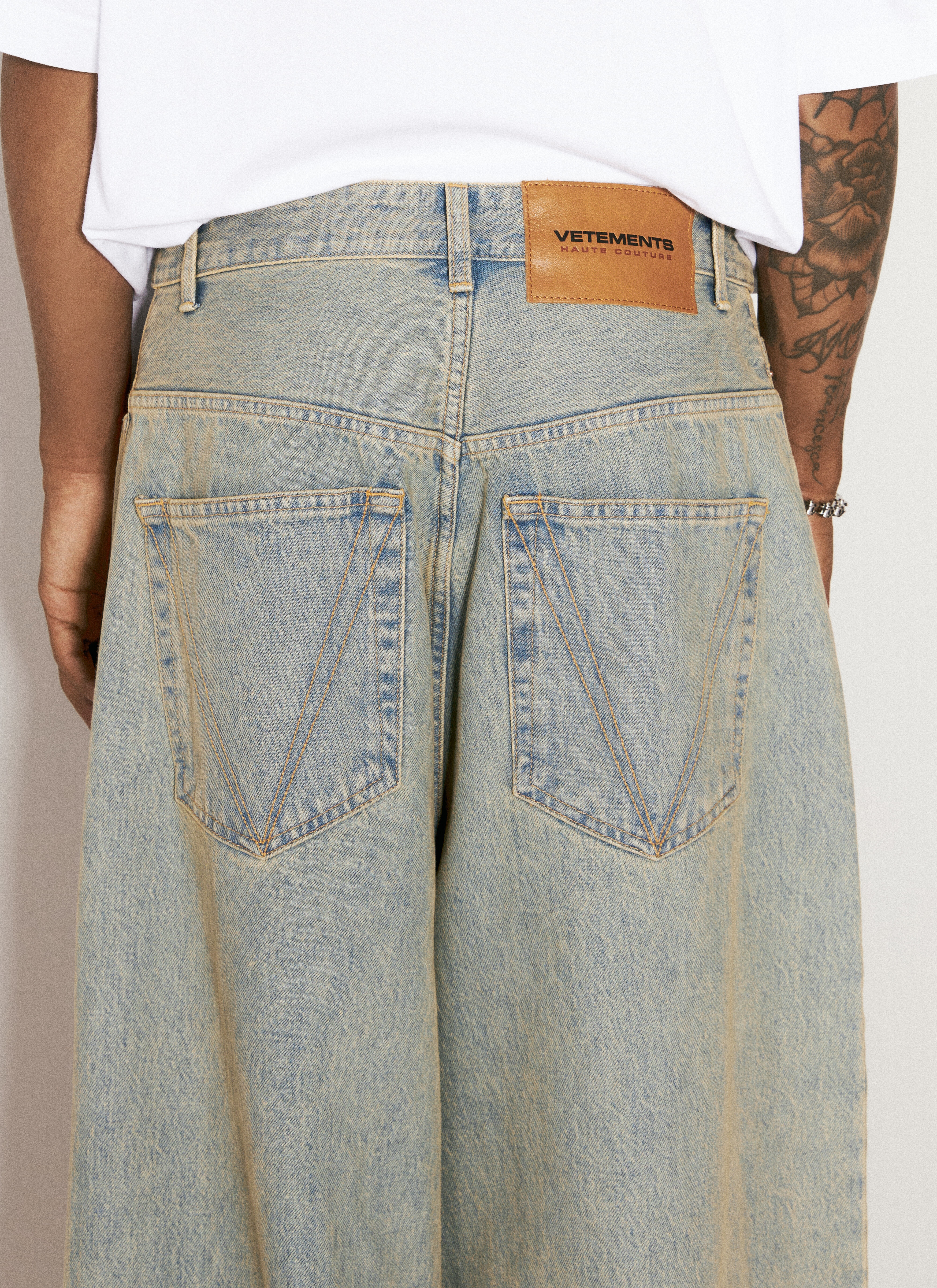 Big Shape Denim Jeans - 3