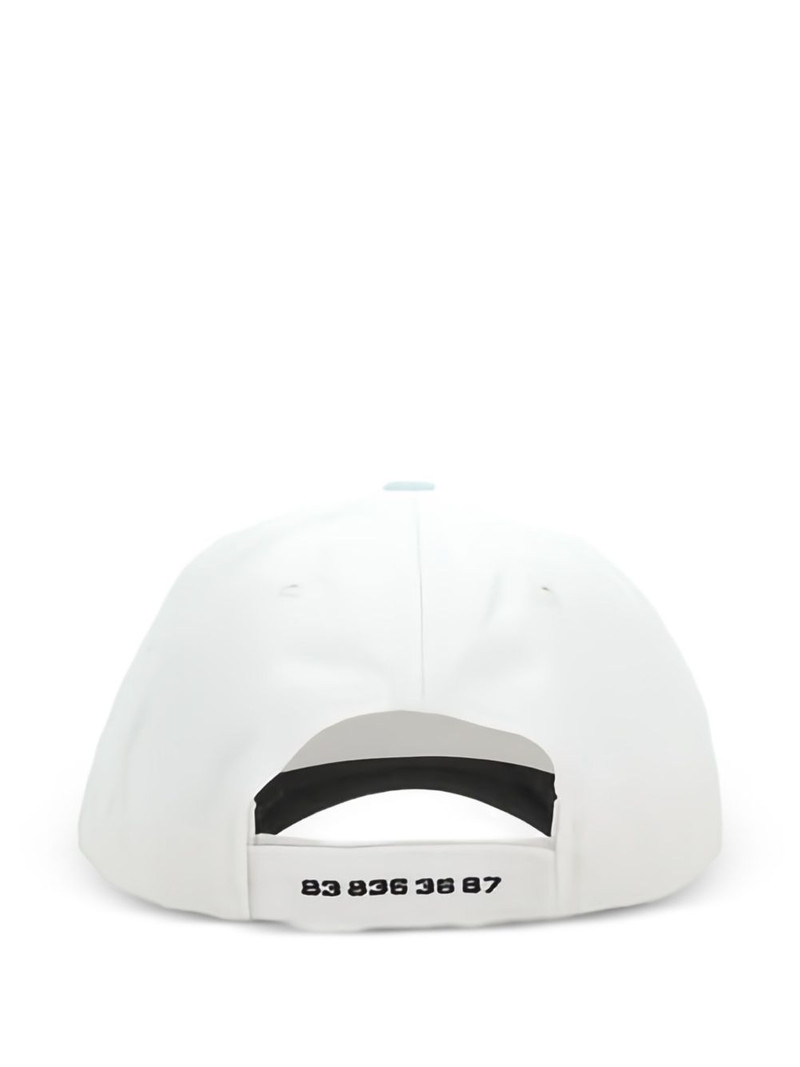VETEMENTS barcode-print cap outlook