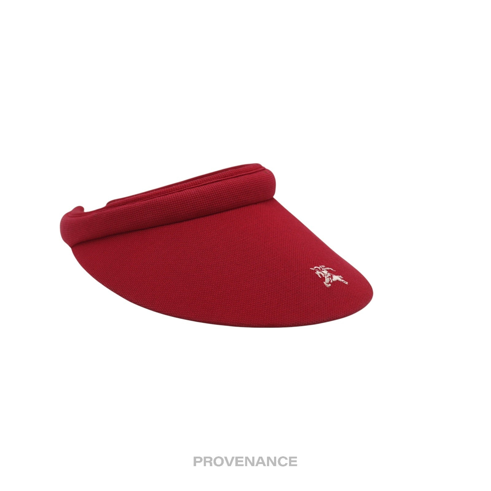 Burberry Golf Knight Logo Visor - Nova Check Red - 2