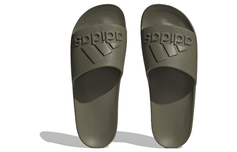 adidas adidas Adilette Aqua Slides 'Olive Strata' IF7372 outlook