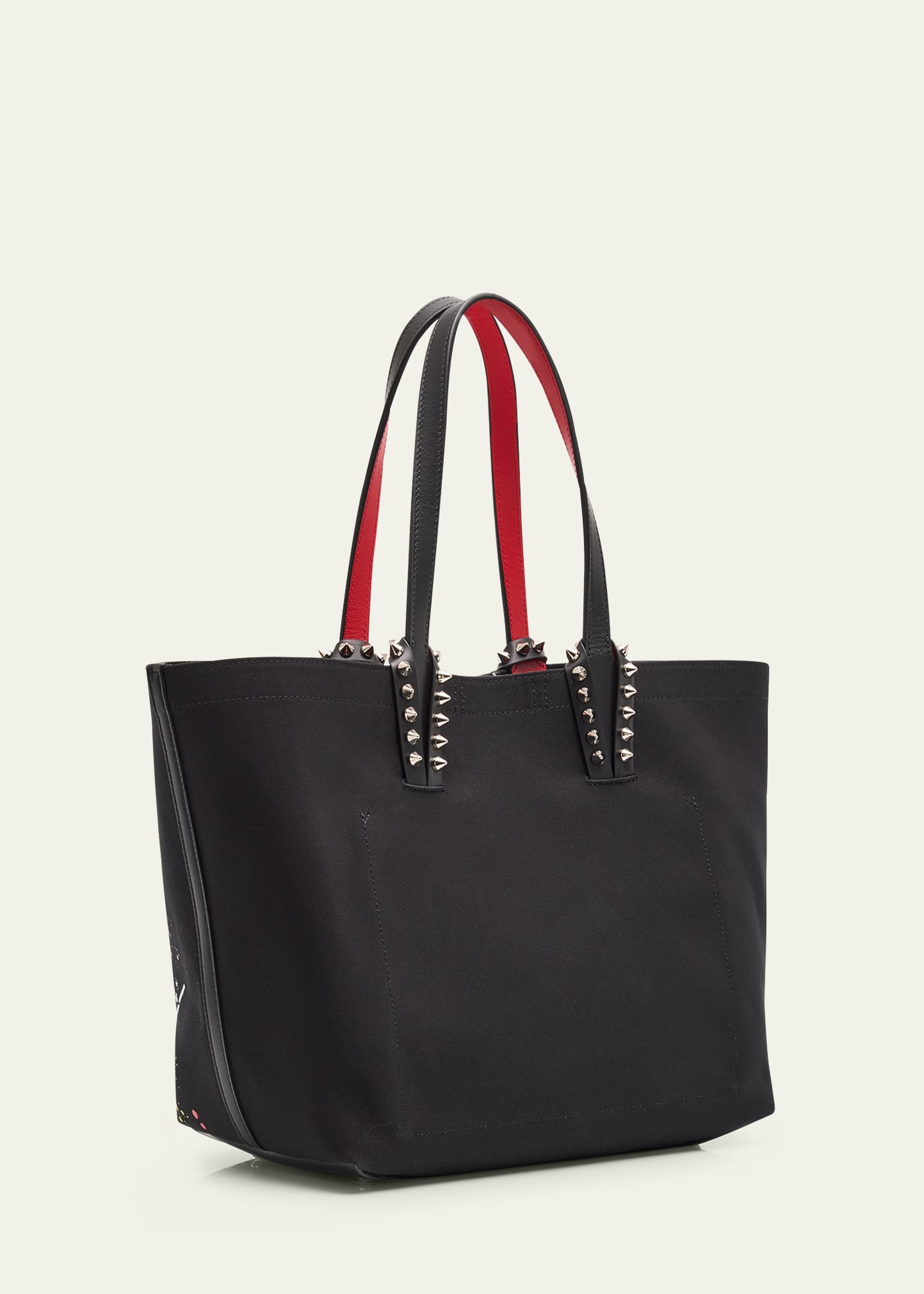 Cabata Small Beach Splash Logo Tote Bag - 3